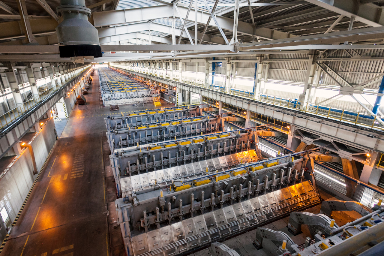 Boguchany aluminium smelter
