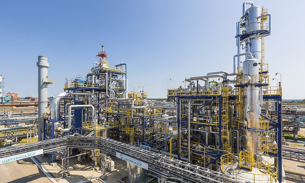 Shchekinoazot’s methanol production site phase three